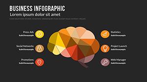 Infographic Process PowerPoint Charts for Business Presentation Template