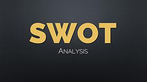 Professional Business SWOT Analysis PowerPoint Charts: PPTX