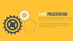 Internet Marketing Landing PowerPoint charts