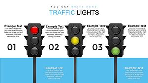 Free Traffic Lights PowerPoint Charts for Professional Presentations