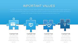 Editable Puzzles PowerPoint Charts Template |  Presentation Design