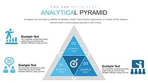 Analytical Pyramid PowerPoint Charts Template