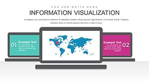 Information Visualization PowerPoint charts