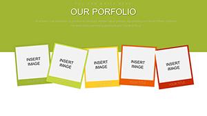 Visual Portfolio PowerPoint Charts Template