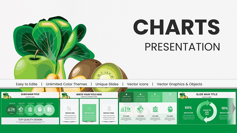 Vitamin K PowerPoint Charts | Download Presentation