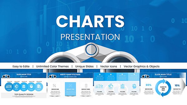 Binoculars Search Marketing PowerPoint Charts and Templates - Download Presentation