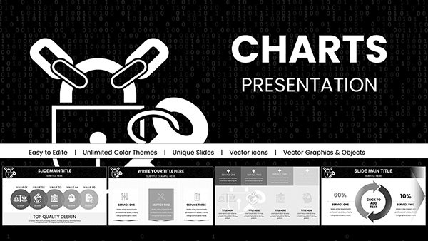 Background Information Security Code PowerPoint Charts & Templates