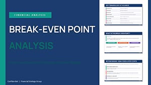 Break-even Analysis PowerPoint - Editable PPTX