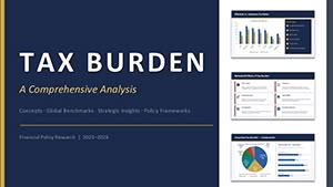 PowerPoint Tax Burden Analysis - Editable PPTX