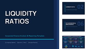 Liquidity Ratios PowerPoint Template - Editable PPTX | ImagineLayout