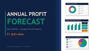 Profit Forecast PowerPoint Template - Editable PPTX | ImagineLayout
