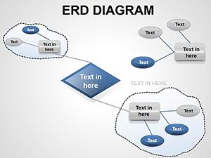 ERD Diagram Entity-Relationship PowerPoint Diagrams: Download PPTX