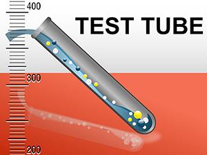 Medicine: Test Tube PowerPoint diagrams
