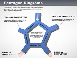 Pentagon PowerPoint Diagrams
