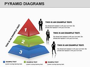 Pyramid PowerPoint Diagram template