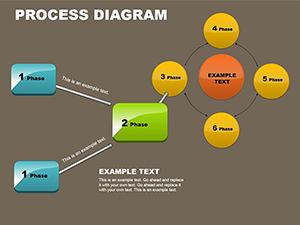 Process Block Schemes Powerpoint diagrams