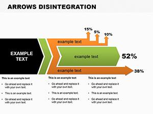 Arrows Disintegration PowerPoint Diagrams: Download PPTX