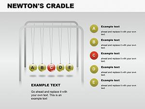 Newtons Cradle PowerPoint Diagrams