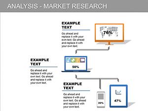 Analysis and Market Research PowerPoint Diagram