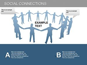Social Network PowerPoint Diagrams: Download PPTX