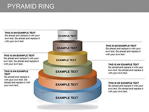 Pyramid Ring PowerPoint diagrams