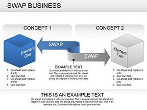 Swap Business PowerPoint diagrams
