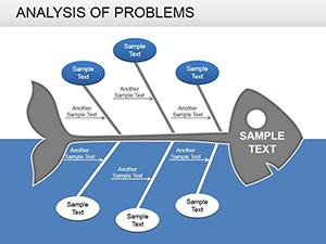 Analysis of Problems PowerPoint diagrams