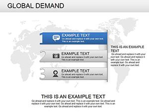 Global Demand PowerPoint Diagrams: Download PPTX