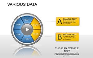 Various Data PowerPoint Diagrams: Download PPTX Infographic