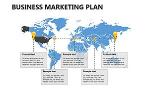 Marketing Strategy PowerPoint Diagrams Template: Download PPTX