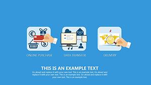 Online Shopping PowerPoint Diagrams: Download PPTX