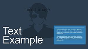 Portfolio PowerPoint diagram template