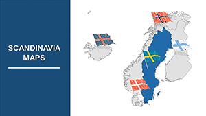 Scandinavia PowerPoint Maps Templates