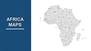 Africa Countries PowerPoint Maps Template Presentations