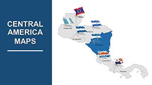 Central America PowerPoint Maps Template
