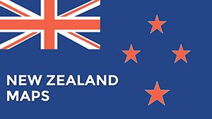New Zealand PowerPoint Maps Templates