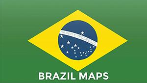 Brazil PowerPoint maps template