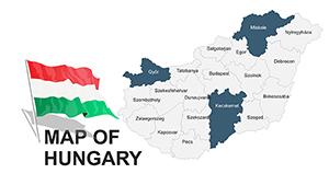 Hungary Editable PowerPoint maps
