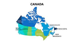 Collection of Canada PowerPoint Maps: Download PPT