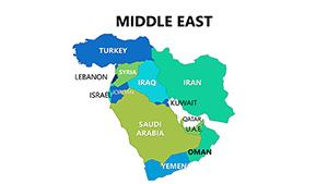 Complete Middle East PowerPoint maps