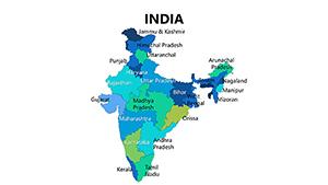 Complete India PowerPoint maps