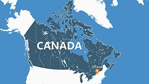 Canada Provinces PowerPoint Maps