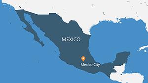 Mexico PowerPoint Maps Presentation Template: Download PPT