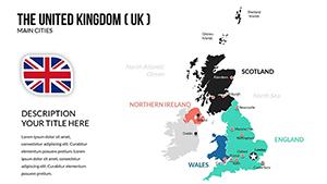 United Kingdom ( UK ) Map PowerPoint Presentation