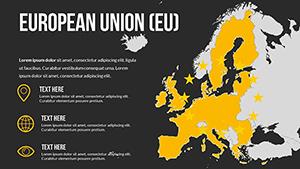European Union Countries PowerPoint Maps Template: Download PPT