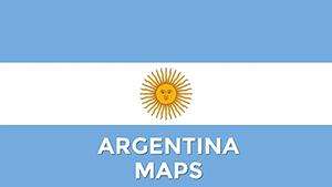 Argentina PowerPoint Maps