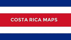 Costa Rica PowerPoint Maps Template for Presentation: Download PPT