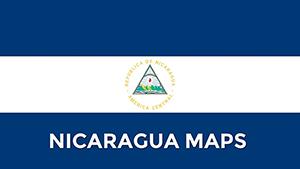 Nicaragua PowerPoint Maps Templates
