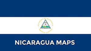 Nicaragua PowerPoint Maps Template: Customizable & Professional PPT
