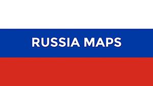 Russia PowerPoint maps templates